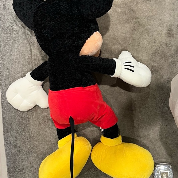 Jumbo Disney Mickey Mouse Plush Doll Stuffed Toy 32 Inches Tall Soft VINTAGE! - Picture 9 of 9